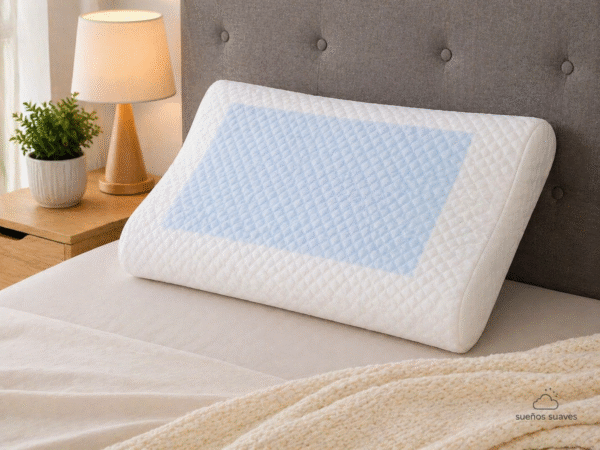 Almohada Ortopédica Memory Foam con Gel Refrescante