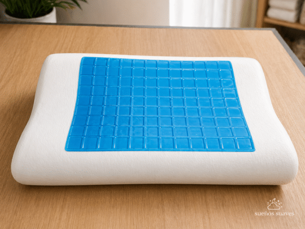 Almohada Ortopédica Memory Foam con Gel Refrescante